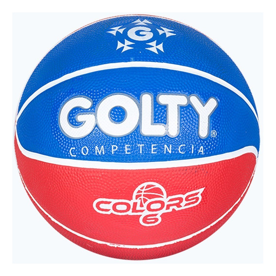 Balon De Baloncesto Competencia Golty Colors No. 6