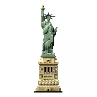Set De Construcción Lego Architecture Statue Of Liberty 1685 Piezas  En  Caja