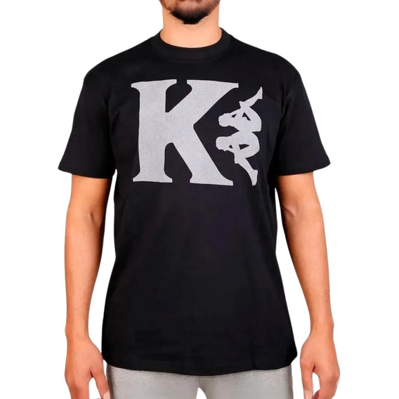 Remera Manga Corta Kappa Hombre K233173kw-k005/neg/cuo