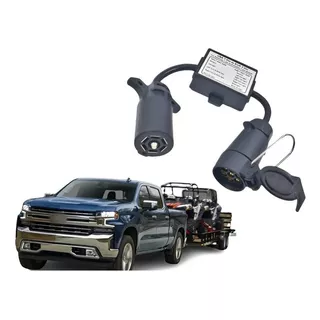 Adaptador Reboque Tomada Silverado 2024 Padrão Brasil X Usa