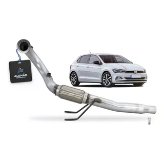 Downpipe Tsi 1.0 Turbo Aço Polo Virtus T-cross 2,5 Polegadas