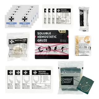 Kit Gasa Combate Hemostatica Rhino Rescue Coagulacion Rapida