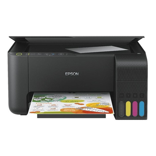 Impresora Multifuncion Epson L3150 Sistema Continuo Wifi Color Negro