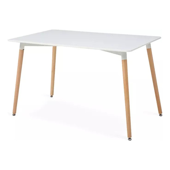 Mesa De Comedor Eames Rectangular 120x80