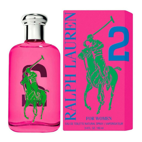 Ralph Lauren Big Pony Collection 2 Pink EDT 100 ml para  mujer