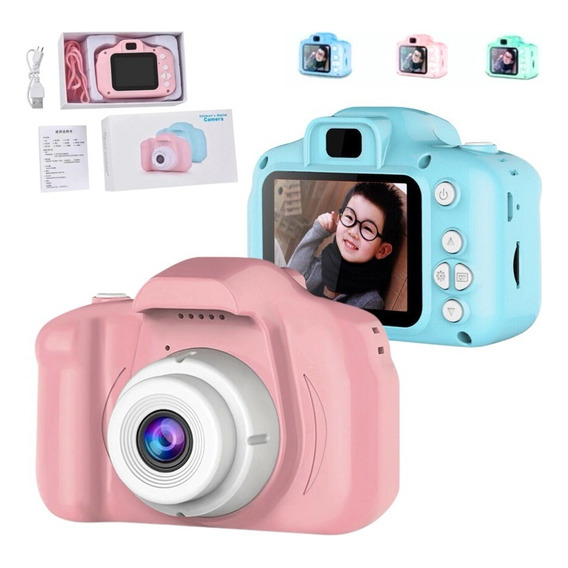 Camara Digital Para Niños Fotos Videos Portatil Recargable 