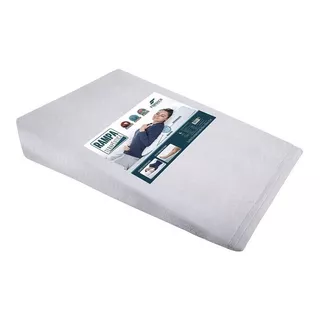 Almohada Fibrasca Rampa Terapéutica Adulto Saúde Triangular Inteligente 83cm X X 15cm Blanca