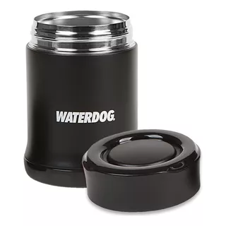 Viandera Lunchera Termica Waterdog Acero Inox Comida 480 Cm3 Color Negro
