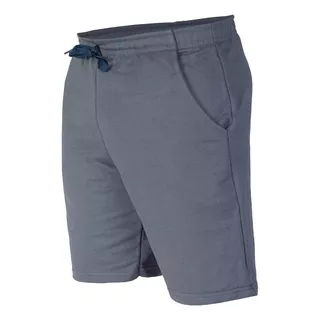 3 Bermuda Moletom Moletom Slim Fit Shorts Calção Masculina