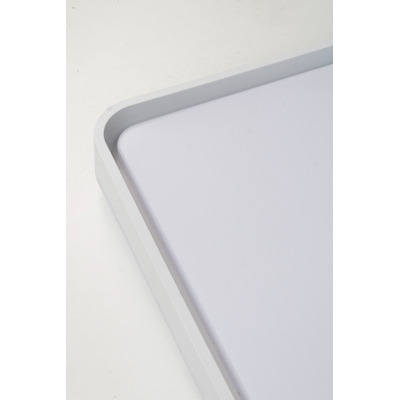 Plafon Led Niza Blanco Cuadrado 50cm Diseño Moderno Cie