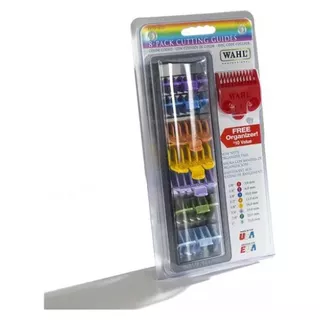 Paquete Wahl® 8 Peines Guía De Corte Con Organizador Colores