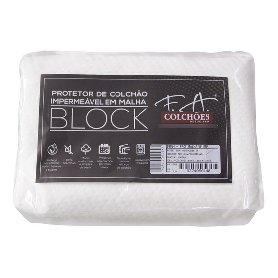 Protector Cubre Colchón Sabana Impermeable 2 Plazas