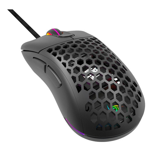 Mouse gamer de juego VSG  Aquila Air negro mate