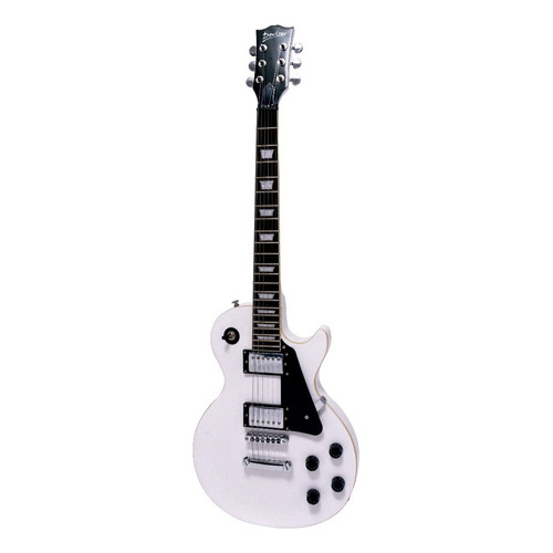 Guitarra Eléctrica Deviser L-g9 Les Paul Blanca Alta Calidad Color Blanco