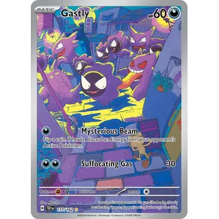 Gastly 177/162 Temporal Forces Scarlet & Violet Pokemon Card
