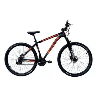 Bicicleta Mountain Firebird R29 21v Disco Suspension + Linga Color Negro/naranja Turbo Tamaño Del Cuadro M (estatura Entre 1,70m Y 1,80m)