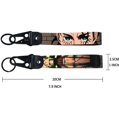 1pack Anime Motorcycle Key Tag Jdm Jet Tag Nylon Sp Keychain