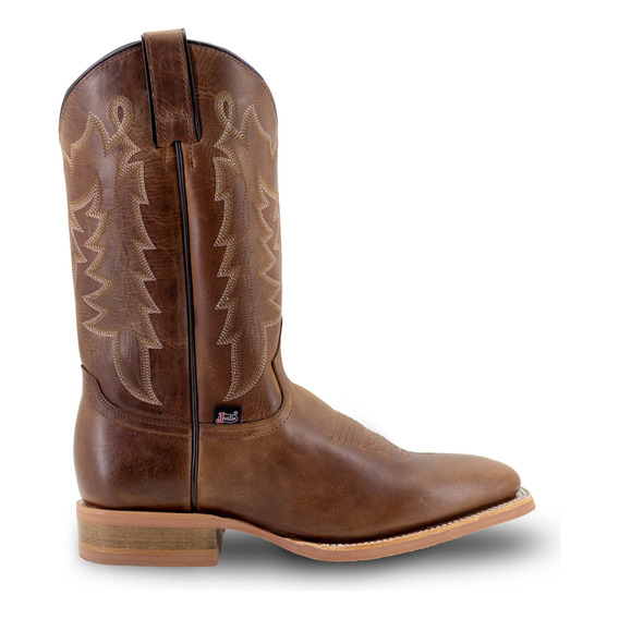 Botas Vaqueras 5481 Hombre Justin Boots Con Plantilla Soft 