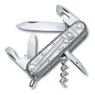 Victorinox Navaja Spartan Silvertech, 12 Usos Color Plateado