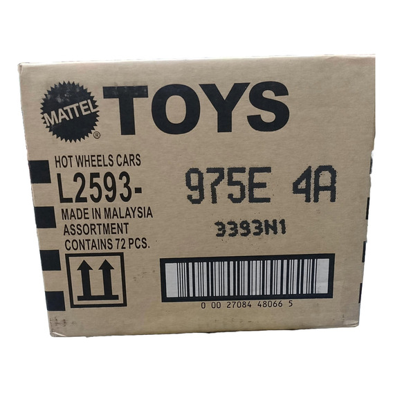 Hot Wheels Caja Con 72 Piezas Año 2024 Letra E 100% Sellada