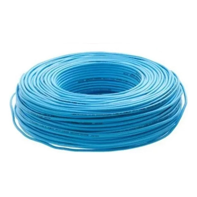 Rollo 100 Mts. Cable Unipolar 4 Mm. Celeste Norma Iram