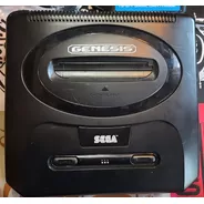 Consola Sega Genesis 2 + Juegos Control Muy Buen Estado Cabl