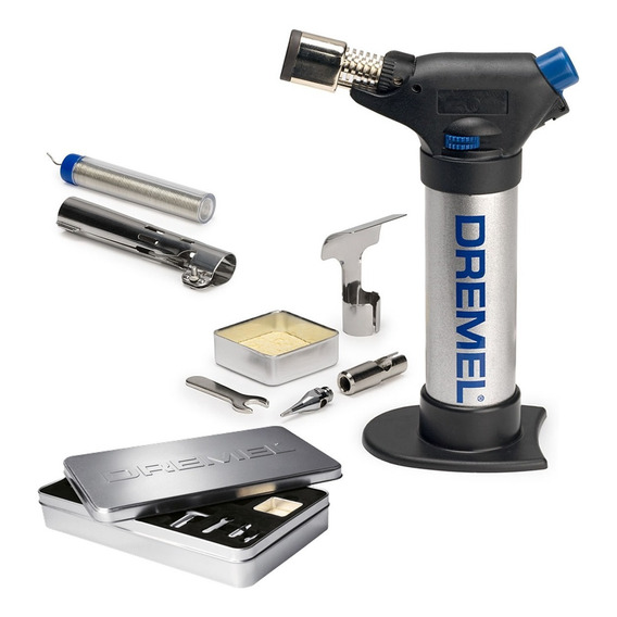 Dremel Versaflame Mini-soplete A Gás + 9 Piezas - Craftin