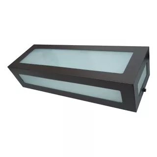 Arandela Parede Muro Com 5 Vidros 40cm Externo Interno 1013a