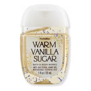 Bath And Body Works 1 Gel Antibacterial Pocketbac Sanitizer Fragancia Warm Vanilla Sugar