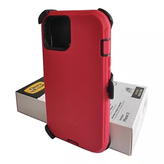 Funda Otterbox Defender Rojo Para iPhone 13/ 13promax + Mica