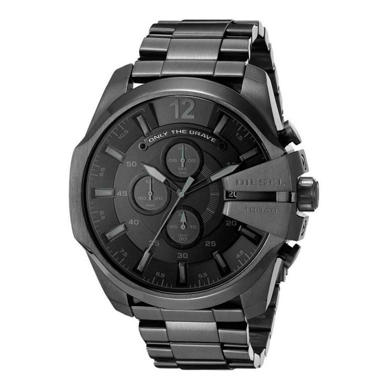 Reloj Diesel Mega Chief Dz4355 De Acero Inox. Para Hombre