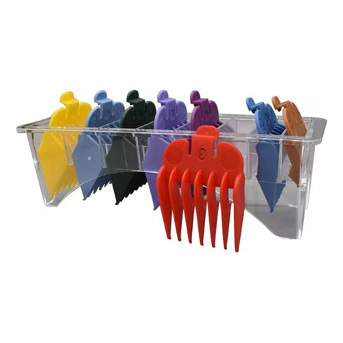 Peines Peinetas Baregk Para Wahl 8 Guía Corte Organizador Color Colores