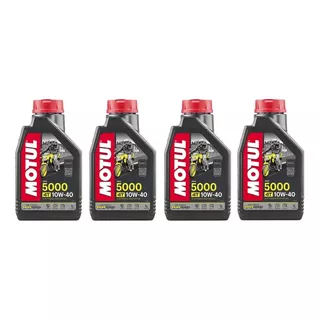  4l Óleo Motul 5000 4t 10w40 Ninja 1000 600 Xj Srad Vstrom