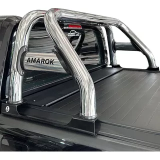 Barra Antivuelco Cromada P/ Amarok Ranger Hilux S10 Gtia3año