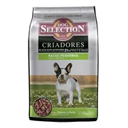 Alimento Dog Selection Criadores Para Perro Adulto De Raza Pequeña Sabor Carne Y Pollo En Bolsa De 15 kg