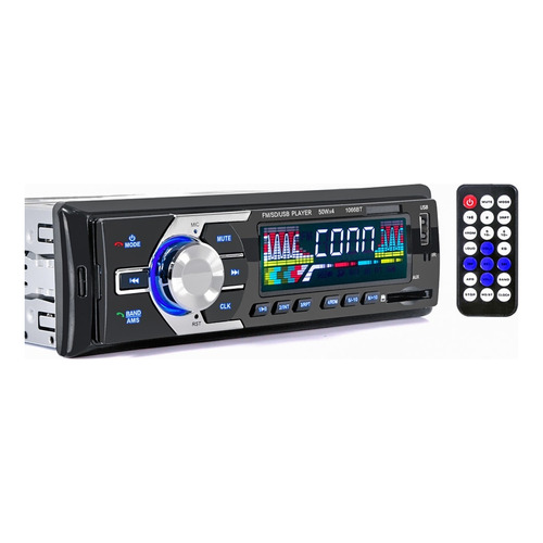 Radio Auto 4x65w Bluetooth Usb Aux Mi-2035bt