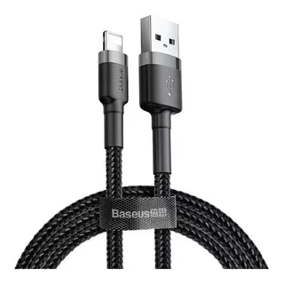 Cable Baseus Para iPhone / iPad De 3 Metros Ficha Lightning Carga Rapida Reforzado