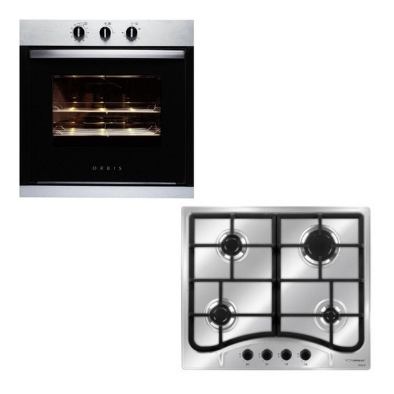 Combo Horno Orbis 960apo Gas + Anafe Ormay Spazio Ix 