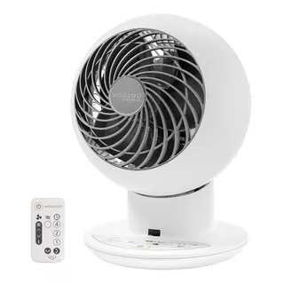 Ventilador De Globo Giratorio Control Remoto 5 Velocidades Color De La Estructura Blanco