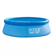Pileta Inflable Redonda Intex Easy Set 56920 De 305cm X 76cm 3853l Azul