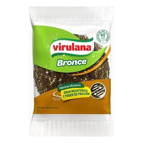 Esponja Virulana Bronce