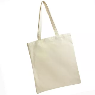 12 Tote Bag De Manta Cruda 40 X 35 Cm. 100% Algodón