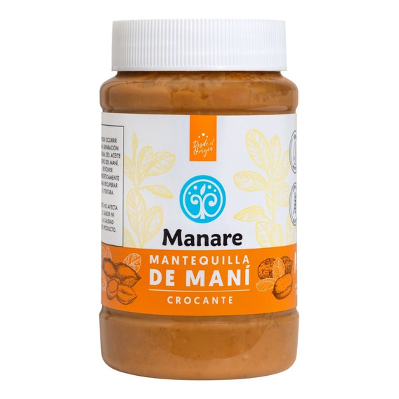 Mantequilla De Maní  Crocante 500 G - Manare