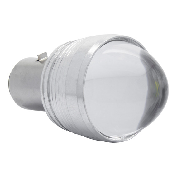 Foco Led Medida Ba20d Lupa Motocicleta Blanco Italika Honda