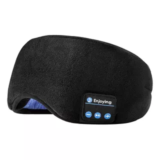 Antifaz Para Dormir Negro Con Bluetooth