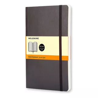 Libreta  Moleskine 13 X 21 Tapa Flexible 192 Hojas