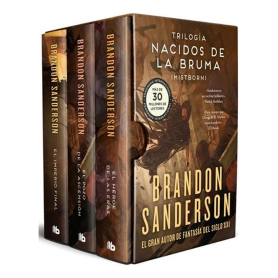 Estuche Mistborn (trilogia Nacidos De La Bruma)