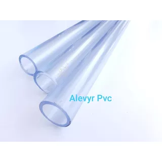 Tubo Transparente 2'' X 3 Mts Pvc Hidraulico Cedula 80