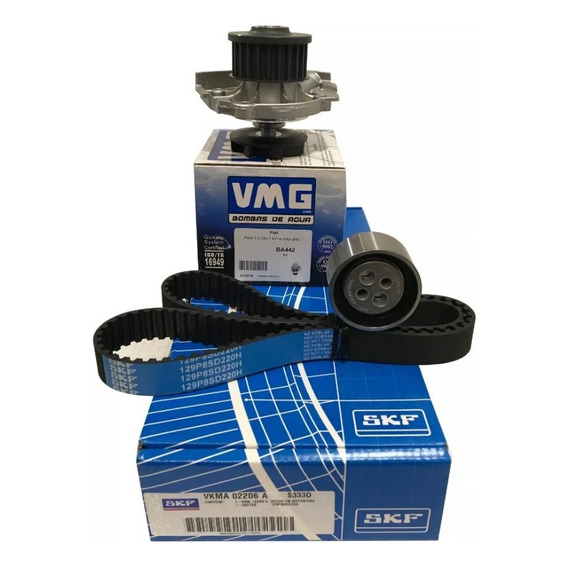 Kit Distribución Skf + Bomba Agua Vmg Fiat Idea 1.4 8v Fire