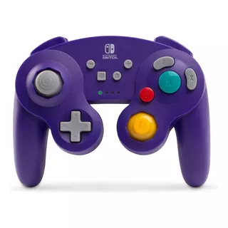 Joystick Inalámbrico Acco Brands Powera Wireless Gamecube Controller For Nintendo Switch Púrpura